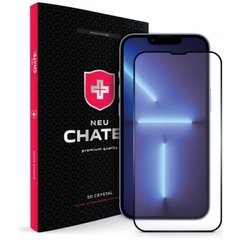 Защитное стекло для телефона NEU Chatel для iPhone 14 Pro Max (Black)