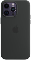 Чехол Apple Silicone Case with MagSafe для iPhone 14 Pro Max midnight