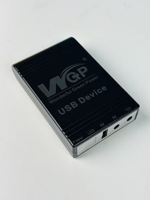 Повербанк MINI DC UPS WGP103 8800mAh 5V/9-12V