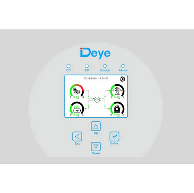 Гібридний сонячний інвертор (hybrid) Deye SUN-8K-SG01LP1-EU WiFi