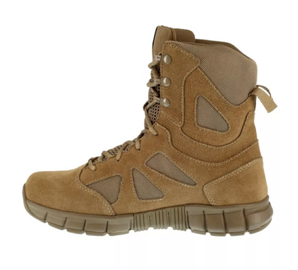 Летние военные ботинки Reebok RB8808 Men's Sublite Cushion Tactical 8'' Coyote Boots