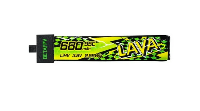 Акумулятор BetaFPV LAVA II 1S 680mAh 95C BT2.0 (4 шт) для FPV дронів