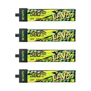 Аккумулятор BetaFPV LAVA II 1S 580mAh 95C BT2.0 (4 шт) для FPV дронов