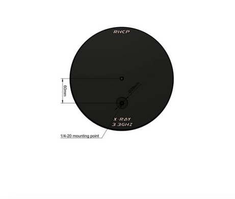 Антена TrueRC X-Ray 3.3GHz RHCP
