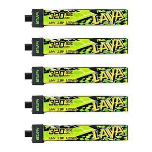 Аккумулятор BetaFPV LAVA II 1S 320mAh 95C BT2.0 (5 шт) для FPV дронов