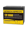 Аккумулятор Basen Green 12.8V 100Ah 1280Вт*ч LiFePO4 (BG12100)