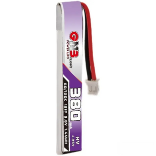 Аккумулятор GNB 380mAh 3.8V 1S 60C LiPo HV PH2.0